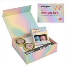TuCo Intelligent Kids Glam Makeup Box for Girls Safe Makeup Kit Kids Lip Balm, Kajal, Nail Paint