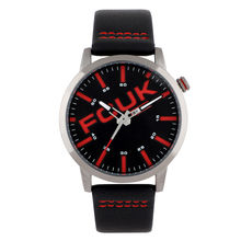 FCUK Black Dial Analog Watches For Men - FK0010B