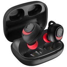 Noise Shots X5 Pro Truly Wireless Bluetooth Headset (Hot Red, True Wireless)