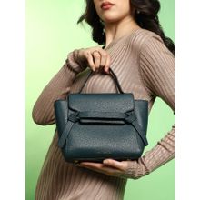 Haute Sauce Navy Blue The Cruise Hand Bag with Detachable Strap