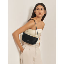 MIRAGGIO Freya Black Shoulder Bag