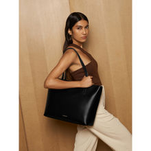 MIRAGGIO Kate Black Shoulder Tote Bag