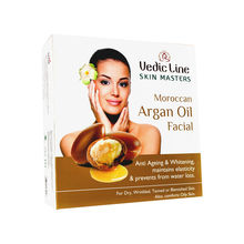 Vedic Line Skin Masters Moroccan Argan Oil Facial Anti Ageing & Whitening