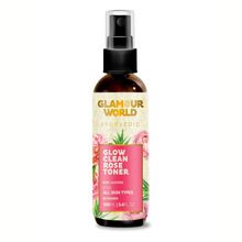 GLAMOUR WORLD AYURVEDIC Glow Clean Rose Toner