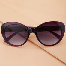 Carlton London Womens Purple Toned UV Protected Cateye Sunglasses CLSW173
