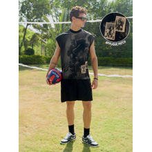 The Souled Store Black Official DC Comics Batman: Absolute Men Easy Fit Tanks