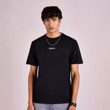 MIXT by Nykaa Fashion Black Round Neck Printed T-Shirt
