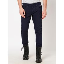 ROOKIES Mens Lowries Slim Knitted Jeans with Tapered Ankle