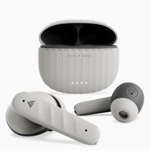 Boult Audio X45, ZEN ENC Mic, 40H Playtime, 45ms Ultra-Low Latency, 5.3 Bluetooth Earbuds (Grey)