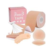 BRACHY Push-Up Breast Tape for Women - Lift and Shape Boob Tape Bra (Beige)