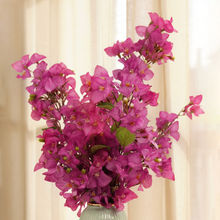 Pure Home + Living Purple Bougainvillea Faux Flower Stem - Single