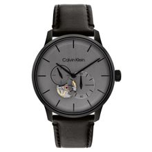 Calvin Klein Automatic For Him Grey Round Dial Mens Watch - 25200073