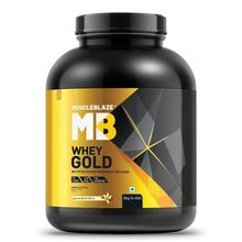 MuscleBlaze Whey Gold Whey Protein Isolate - Gourmet Vanilla