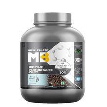 MuscleBlaze Biozyme Performance Whey Protein - Blue Tokai Coffee