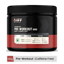 MyFitFuel Caffeine Free Pre Workout 6000 Mix Fruit