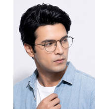 Royal Son Round UV Protection Men Women Spectacle Frame Clear Lens - RS007SF - RS007SF-R1