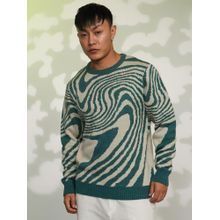 Campus Sutra Mens Round Neck Sweater