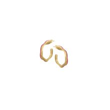 Lunaya Jewelry Fluid Hoop Earrings