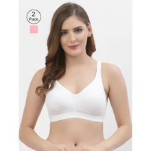 Floret Women Non Padded & Wire Free Full Coverage Minimizer Bra (Pack of 2)