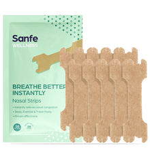 Sanfe Wellness Breath Better Instantly Nasal Strips