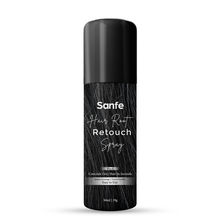 Sanfe Grey To Black Instant Touch-Up Spray, Hair Colour Root Cover Up Beard Concealer For Men