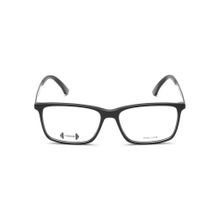 Police VPL683K 54700FR Black Solid Acetate Square Eyewear Frame (54)