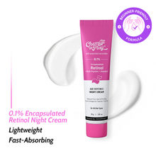 Chemist At Play 0.1% Retinol Night Cream, Reduces Fine Lines, Wrinkles & Sunspots, Beginner Friendly