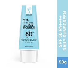 NutriGlow Advanced Organics 5% Niacinamide Daily Sunscreen SPF 50 PA++++