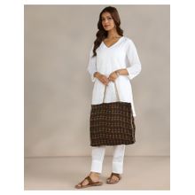 Fabindia Multi-Color Tote Bag (M)