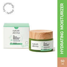 Nature Derma 1% Natural Biome-Boost Moisturizer with Hyaluronic Acid - For Hydrated Skin