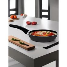 Savya Home Black Non Stick Fry Pan, 18Cm