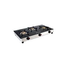 Wonderchef Galaxy Glass Manual Cooktop 3 Burner