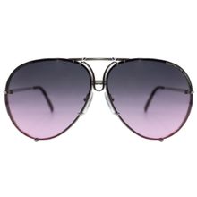 Porsche Design Silver Full Rim Sunglasses P8478 69M (69)