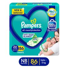 Pampers New Diapers Pants, New Born