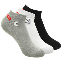 Balenzia X Cartoon Network We Bare Bears Low Cut Socks - Pack of 3 - Multi-Color (Free Size )