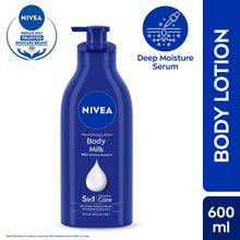 NIVEA Vit E Body Milk Lotion - 5 In 1 Complete Care For 48H Nourished & Smooth Skin (Very Dry Skin)