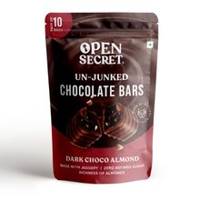 Open Secret Dark Chocolate & Almond Bars - No Refined Sugar