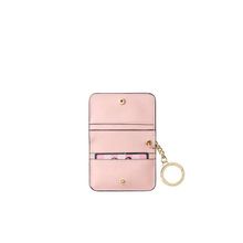 Victoria's Secret Foldover Card Case Pink/Pink Stripe