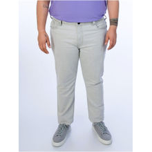 UNSIZED Men Grey Solid Mid Waist Jeans