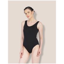 The Dance Bible Black Sleeveless Tank Bodysuit Leotard