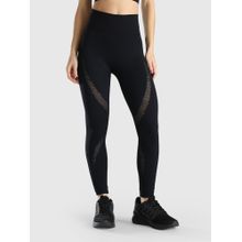 Musclemind Women Seamless Workout Black Leggings