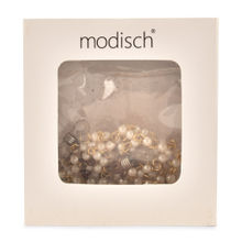 Modisch White Pearl With Golden Chain Sunglasses Spectacles Chain