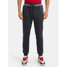 Jockey AM05 Men Super Combed Cotton Rich Pique Slim Fit Jogger - Graphite