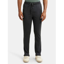 Jockey AM44 Men Super Combed Cotton Rich Pique Slim Fit Trackpant - Graphite