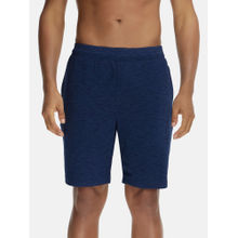 Jockey MV23 Men Lightweight Microfiber Solid Active Wear Shorts - Navy