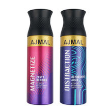 Ajmal India Magnetize & Distraction Perfume Deodorant Combo
