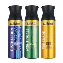 Ajmal India Nightingale, Distraction & Persuade Perfume Deodorant Combo