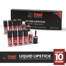 Bronson Professional Silky Mousse Liquid Matte Lipstick - Pack of 10