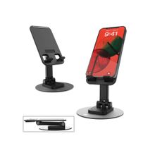 Portronics Mobot III Universal Mobile Holder for Tablets & iPad (Black)