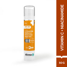 The Derma Co. C-Cinamide Sunscreen SPF 50 Aqua Gel PA++++ with Vitamin C & Niacinamide